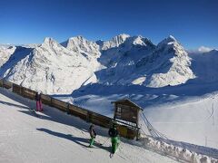 団塊夫婦のヨーロッパスキー旅行(2014スイス）ーベルニナアルプスを見ながら滑走・サンモリッツ前編