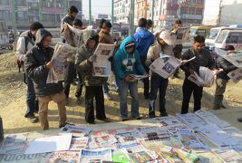 2014新春、ネパール旅行記(39/42)：1月27日(１)：カトマンズ、帰国の朝、カトマンズ市内散策