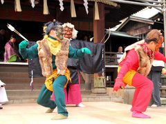 上野・五條天神社 うけらの神事