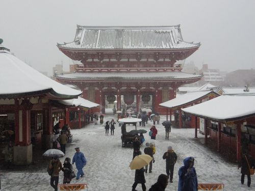 雪景色の浅草寺&スカイツリー』浅草(東京)の旅行記・ブログ by 雪景色の浅草寺&スカイツリー』浅草(東京)の旅行記・ブログ by
