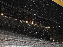 奈良　東大寺　二月堂　「生還を期せず。　雪の夜景撮影」