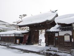 雪景色の米沢を散策。