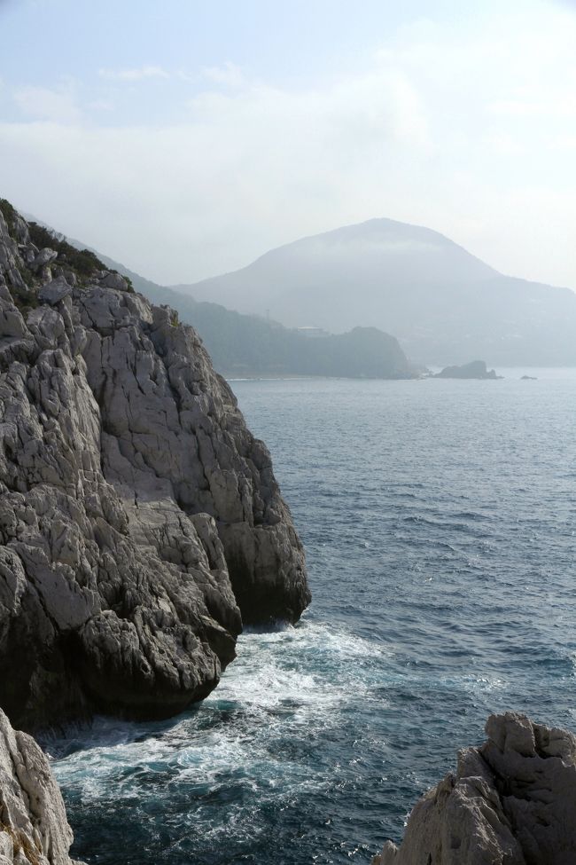 和歌山県由良町　「白崎海岸」の素晴らしい海岸美と、県立白崎青少年の家や番所山で、由良町の町花である見頃を迎えようとしている『すいせん』。興国寺、得生寺参拝<br /><br />白崎海岸<br />和歌山県由良町にあり、白い奇岩が立ち並ぶ海岸線は印象的です。<br /><br />白崎海岸や県立白崎青少年の家周辺には野生種の水仙が咲き海岸美と相まって綺麗です。<br /><br />興国寺<br />かつて白隠禅師に「紀に興国寺あり」といわしめ、宗風一世を風靡し、「関南第一禅林」として世に知られた名刹です。<br /><br />得生寺<br />和歌山県有田市<br />別名「中将姫寺」として知られています。<br /><br /><br />