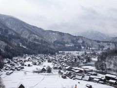 飛騨高山③　バスで冬の白川郷へ　2014.２月