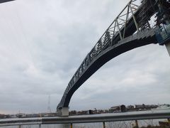 島根半島と境水道大橋（鳥取県と島根県をつなぐ橋）☆　左右非対称の珍しい橋！！