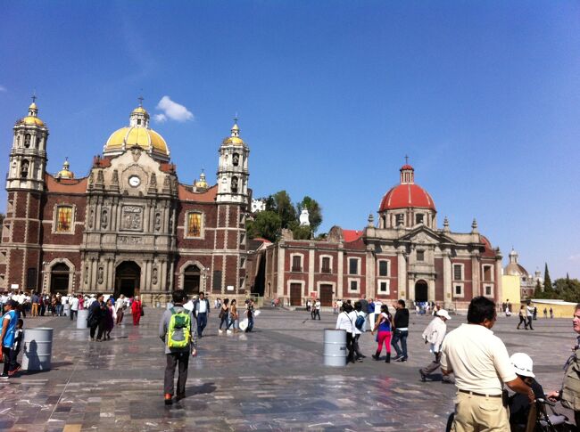 貯めたマイルを使用して、<br />航空券無料でメキシコの5世界遺産を12日間で廻りました。<br /><br />1日目　メキシコシティ空港-地下鉄-ホテル<br />2日目　地下鉄-北バスターミナル-テオティワカン遺跡-グアダルーペ教会<br />3日目　東方向行バスターミナル（通称TAPO）-プエブラ<br />4日目　プエブラ　バスターミナル通称CAPU-オアハカ<br />5日目　オアハカ　バスターミナル通称CAPU-メキシコシティ<br />6日目　メキシコシティ北バスターミナル-グアナファト<br />7日目　グアナファト<br />8日目　グアナファトバスターミナル-グアダラハラ<br />9日目　グアダラハラバスターミナル-メキシコシティ<br />10日目　メキシコシティ空港-アトランタ<br />11日目　アトランタより帰国<br /><br />安全の為、長距離バスは夜便を避けて、全て特等か1等で移動しました。<br />切符売り場に行けば、区間と日時を選択してすべて購入できます。<br />更に、流しのタクシ-は乗らないように決めていました。<br /><br />治安が悪いと聞いていましたが、幸運にもあぶないめには遭遇しませんでした。ほとんどの人々は道を尋ねても優しく、銀行や切符売り場での順番も秩序ある穏やかな態度で守られていました。<br />ただグアダラハラは危険を感じる、よからぬ風体の者が多かったように思いますが、これは旅行にありがちな、時と運によるものだったかもしれません<br />どこの街でも街中に武装警察官が多いのが、治安の悪さを物語っているようです。<br /><br />この時期気温は23-7度と昼夜の寒暖の差がはげしく、防寒具は常に携帯していました。又湿度10％の為に鼻が乾燥してこまりましたので、<br />マスクをしてなんとかしのぎました。