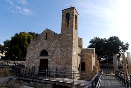 2013.12年末年始キプロス旅行7-聖パウロの柱，聖キリヤキ教会，聖ソロモニのカタコンベ，Polisへ