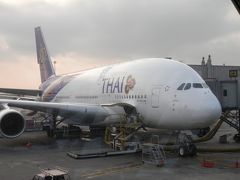 ①バンコク・チェンマイ・パタヤ周遊・タイ航空（TG）総2階建ジャンボジェット機A380搭乗記
