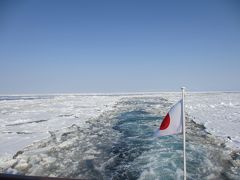 冬の道東の旅（流氷観光砕氷船おーろら）大迫力です！