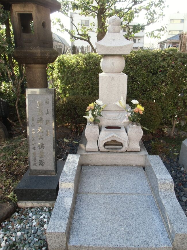 清光寺（せいこうじ、東京都北区豊島）は平安時代後期以降に発生した秩父系武士集団である豊島氏一族の中でよく知られた豊島清光（としま・きよみつ、生没不詳）が娘の冥福を祈願して自らの館の一隅に建立したと伝えられる真言宗のお寺院です。<br /><br />秩父一族は秩父盆地を起点として概ね旧荒川（現在の隅田川）に沿って江戸湾に向けて東進、発展するに従いその土地名を姓として一族が現地化し支配拡大を強めます。<br /><br />具体的には荒川上流から畠山氏・河越氏・江戸氏などが本流系として発展、同様に庶流として豊島氏が発展しそののち豊島氏から葛西氏が分派してまいります。<br /><br />伝承によれば庶流の祖である秩父武常（ちちぶ・たけつね、生没不詳）の長子の豊島近義（としま・ちかよし、生没不詳）は八幡太郎の異名を持つ源義家に仕え、後三年の役に随陣などして豊島の地に館を構えたといわれています。<br /><br />その館の位置は上中里平塚にあったとの説があり具体的には平塚神社と推定され、地理的にはこの台地から東方向に荒川流域の低地が広がっており近義及びその息子清光はこの流域を開発して葛西（＝葛飾区西部）郡へと発展したと思われます。<br /><br />近義から家督を引き継いだ清光は相続した所領を分割し、従来の豊島領を長男の朝経（ともつね、生誕不詳～１２０３）に、開拓した葛西領を二男清重（きよしげ、１１６１～１２３８）にそれぞれ与えることになります。<br /><br />源頼朝挙兵と豊島・葛西氏の動向については秩父一族本流の煮え切らない対応と異なり、いち早い参向が目立ちこれが幕府創設後における頼朝の任用に影響を与えます。<br /><br />ご存じのように治承４年（１１８０）９月末、石橋山合戦で安房に敗退した頼朝は上総広常・千葉常胤の支援を得て約３万の大軍を率い下総国府に入り、武蔵の情勢を覗います。<br /><br />頼朝は武蔵国情勢についてどの程度認識あったのか判りませんが、荒川から江戸湾にかけて秩父一族が大きな勢力として存在しており、その中でも頼朝が下総から武蔵へ進入する際江戸氏と共に豊島・葛西両氏が大きな障害であることは充分承知しており、まず庶流の豊島・葛西氏の懐柔をはかる為豊島清光及び葛西清重に書状を送り「参向すべし」を命じます。<br /><br />次に頼朝は秩父一族の長老格である江戸重長（えど・しげなが、生没不詳）に帰伏を勧めますが応ずる気配なく、清重に使いを出して重長誅殺を命ずることになります。<br /><br />同年９月初旬頼朝軍は隅田川を渡って武蔵国に入りますが、その時に最初に参向してきたのは他ならぬ豊島清光と葛西清重でありました。<br /><br />翌々日には清重の策が功を奏したのか秩父一族主流である畠山重忠・河越重頼そして江戸重長までもが参向帰伏し、結果として頼朝の武蔵進入において葛西清重の功は大きく、以降中小豪族が我さきと雪崩れるように頼朝に参向してまいります。<br /><br />鎌倉幕府創設、御家人となった豊島清光は例えば文治５年（１１８９）７月の奥州藤原氏征伐に頼朝の軍勢として参陣、建久元年（１１９０）１１月の頼朝入洛の随兵の中に加わっているとの記録が見られます。<br /><br />一方清光の長子である豊島朝経については活躍の記録が見られず、建仁元年（１２０１）７月に本人と思われる人物が土佐国守護職に補任されたとの記録が見られる程度であります。<br /><br />朝経は頼朝が武蔵国侵入の時期には現場に居らず平氏御用のため在京しており代わりに父親の清光が豊島一族を統率していたようで、どうやら頼朝の印象は感心するものではなかったと思われます。<br /><br />朝経は鎌倉御家人として冷遇されていましたが、その間本拠の豊島庄を中心に石神井川上流一帯に所領を増やし、特に鎌倉末期の泰景（やすかげ、生没不詳）の頃に石神井郷を相続し館を造り戦国時代には石神井川の水利権を巡り太田道灌と争う程の一大勢力に至ります。<br /><br /><br /><br />２０２３年９月１２日追記<br /><br /><br />現地に建っている案内板には下記の通り説明が施されています。<br /><br />『　清　光　寺　　　<br />　　　　　　　　　　　　　北区豊島７－３１－７<br /><br />清光寺は医王山と号し、新義真言宗豊山派に属する寺院です。<br /><br />江戸時代の地誌「新篇武蔵風土記」は、この寺は豊島清光（清元）の開基で寺号もその名によること、北条家所領役帳（永禄２年＜１５５９＞）に島津孫四郎知行１４貫文が豊島の内清光寺分とあって、当時大寺であったと推定されること、本尊の不動明王を行基の作で豊島の七仏の一つであること、境内に正安３年（１３０１）、文治２年（１１８６）、永禄５年（不明＜私年号＞）の四基の古碑があることを伝えています。<br /><br />また、ある旧家に伝わるこの寺の縁起（豊島重源の作、元和４年＜１６１８＞）によれば、山号は常康山、保元２年（１１５７）豊島康家（清光の父）の開基で七堂伽藍が建立されたこと、寛正年中（１４６０～１４６５）、応仁年中（１４６７～１４６８）山賊悪徒等により寺宝・寺領など略奪されて寺が荒廃したこと、文明９年（１４７７）豊島泰経と太田道灌との戦いに際し、この寺の衆僧も共に戦ったが豊島勢の敗北とともに寺も没落してしまったこと、天正１５年（１５４６）府川城主豊島頼継（泰経の孫）が中興開基したが、永禄６年（１５６３）上杉軍の残党が府川城を攻めた際に豊島にも押寄せて放火したため再び消失したこと、この後豊島明重が再興したということです。<br /><br />この寺には豊島清光の木像が安置されています。この銘によれば、寛保２年（１７４２）の作で領主は祐具、施主は長谷川弥兵衛とあり、祐具は当時境内寺内にあった釈迦堂の住僧であ郎といわれ、長谷川弥兵衛は新田村（現足立区新田）の豪農であったということです。豊島清光は、その子葛西清重らとともに源頼朝の幕府創業に参加し、豊島氏一族のなかでもっとも名の知られた人で「吾妻鏡」などにもその名が見えます。<br /><br />なお、この地に豊島氏の居館があり、その持仏堂が清光寺であったという説や「続日本記」「延期式」などに見える豊島駅がこの地にあったという説があります。<br />　　　　　　平成３０年３月<br />　　　　　　　　　　　　　　東京都北区教育委員会　』