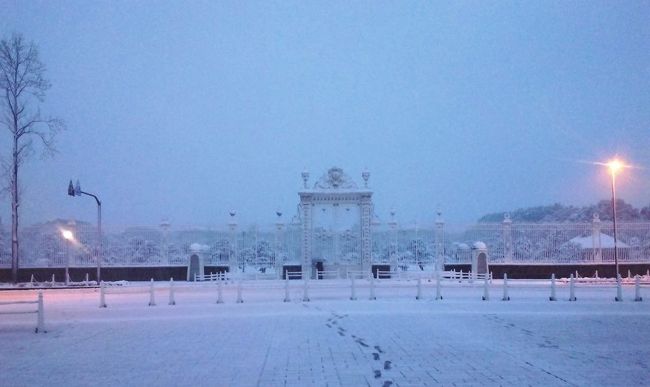 異常な寒さ、積雪に見舞われた2014年の日本の冬。<br />特にバレンタイン当日、東京上空に流れ込んできた雪雲は水分をたっぷり含んだ雪を容赦なく降らせ、都内は白銀の世界へ。<br />白銀の迎賓館を見てみたくて、大雪の中、出かけてきました。<br />こんな迎賓館、めったに見ることはできないことと思いますよ。