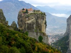 初ヨーロッパ！ギリシャに魅せられて！【５】 ～ 世界遺産 メテオラ・奇岩群とその上に建つ修道院