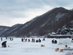 2006年冬　榛名湖ワカサギつり