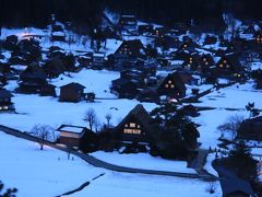 残雪の白川郷