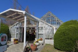 2014春、散り始めの名古屋市農業センターの枝垂れ梅(4/4)：温室の現状