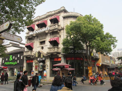 杭州の河坊街・南宋御街・歴史建築物・飲食店街
