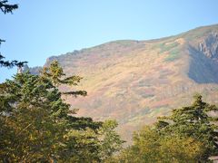 紅葉を求めて層雲峡へ