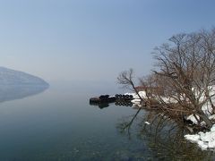 冬の奥入瀬渓流～十和田湖へ（雪と氷の世界にも  春の気配がすぐそこに...）