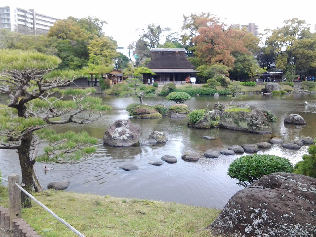 今、水前寺公園に居ますよ。今日は熊本県内を右往左往!!　くまモンを捜してみましよう(^_^)v<br />夕方、大分県別府市に入ります。