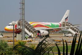 2014春、カンボジア旅行記2(43:本文完):3月23日(2):シェムリアップ国際空港から、香港国際空港経由、セントレア空港へ帰国