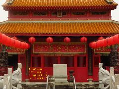 長崎‐2　孔子廟　大成殿・中国歴代博物館も　☆格調あふれる伝統様式
