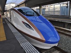2014年4月長野新幹線新型E7系乗車