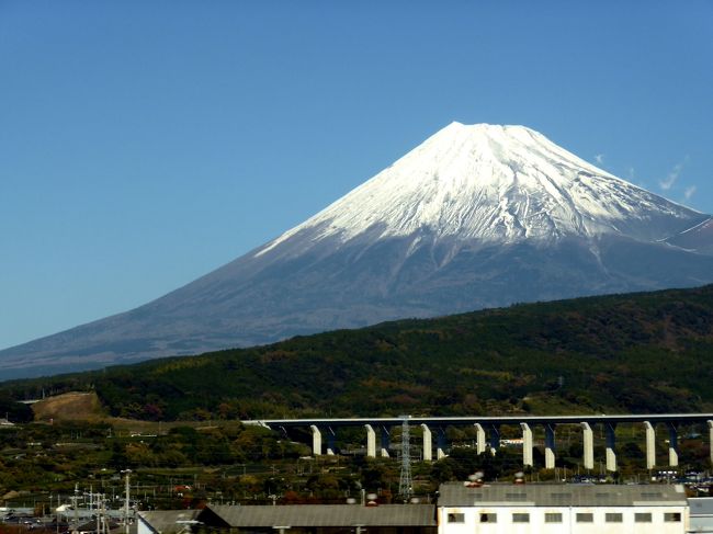 １．芭蕉の生まれ故郷であり、最後の旅の出発地でもある伊賀上野　1-1東海道新幹線、近鉄、伊賀鉄道を乗り継ぎ伊賀上野へ