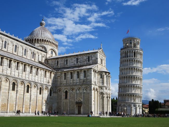 秋のイタリア　トスカーナの中世の都市巡り（滞在３日目　ピサ、ルッカ）