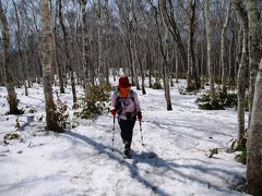 2014.4 我が家の登山開始は、やっぱり残雪の室蘭岳から