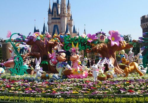 2014年4月 東京ディズニーランドのイースターと春の花♪』東京