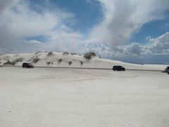 2014春 アリゾナ、ニューメキシコ ドライブ07：ホワイトサンズ国定公園　巨大な白い砂場