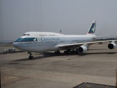 CX450：ひさびさのジャンボ機B747-400機材で帰還