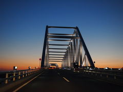 夕焼け小焼けの東京ゲートブリッジ