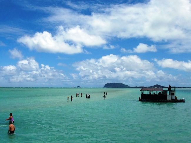 太古の地球が創りし“天使の海”☆大海原に出現！カルデラに浮かぶ白洲・サンドバー／ハワイを週末+有給2日de大満喫！【4】