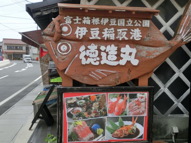 こどもを連れて 電車で小旅行。<br />今回は、伊豆稲取温泉へ。<br />宿泊先は 稲取漁港にほど近い糀屋旅館。<br /><br />今回は<br />伊豆アニマルキングダムにも<br />熱川バナナワニ園にも<br />伊豆シャボテン公園にも<br />下田水族館にも<br />稲取の雛の館にも<br />稲取の秘境 細野高原にもいかず<br /><br />1 稲取クロスカントリーコース付近の<br /> ツリーハウス、ジャンボ滑り台、アスレチック<br />2 稲取漁港から徒歩圏内の、竜宮公園、どんつく神社、稲取灯台<br />3 稲取駅にほど近い、済広寺<br />などを観光。<br /><br />就学前の小さなこども(幼児)を連れていると<br />こうしたところをまわって<br />ほとんどお金をかけずとも、十分に楽しむこともできる。<br /><br />ツリーハウスも、ジャンボ滑り台も アスレチック もちろん無料。<br />管理人もいないため、アスレチックの遊具が壊れていたりすることもあるが<br />おおむねメンテの状態は悪くない。<br /><br />これは決して、遊ぶところではないのだけれど<br />済広寺の 「不動消災の道」(厄落とし)も<br />不謹慎ながら、誤解を恐れず<br />あえてわかりやすく、こども風に表現するのであれば<br />「真っ暗闇の迷路の肝試し」のようなもの。<br /><br />200円のお布施で ドキドキを体験しつつ<br />厄を落とすことができる。<br /><br />この現代社会で<br />漆黒の暗闇を体験する機会はほとんどない。<br /><br />こどもの手をしっかり握って<br />暗闇の中を、手さぐりで壁をつたって、すすみながら<br />心がやすらぎ、厄が落ちてゆく というのは<br />日々ストレスにさらされるサラリーマンにとっても<br />貴重な体験。<br /><br />済広寺は<br />樹齢750年の大樹がそびえるパワースポットでもある。<br /><br />世界一のミャンマーの佛鐘もあり<br />ミャンマーの佛鐘を叩くこともできる。<br /><br />さっとみれば、10分で見て回ることも可能。<br /><br />ただし、この「ありがたみ」を 咀嚼するかのようのに<br />ちいさなこどもと、お互いに感じたことを語り合いながら<br />じっくり時間をかけて この空間を体感してこそ<br />御利益もあろう、というもの。<br /><br />ツリーハウスも、さっと登って<br />写真を撮って 帰れば 所要時間は15分程度。<br />時間のない方は、さくっと見ることもできる。<br /><br />ただ、このツリーハウスがそびえる大自然の解放感を満喫しつつ<br />こどもととびまわっていると こどもの目の輝きも違う!<br /><br />珍しい動物を見なくとも<br />スリル満点の乗り物にとらずとも<br />こどもは 大自然の中で楽しむすべを知っているし<br />かなり楽しめる。<br /><br />こどもがアミューズメントパークが 大好きであることは間違いない<br /><br />その一方で こどもにとっては 外で お父さん、お母さんと<br />たっぷり遊ぶことも それと同じくらい それ以上に大好きで<br />楽しかったりする。<br /><br /><br />今回の旅行では、観光に、ほとんどお金をかけなかったが<br />自分自身、ホントに楽しかったし こどもたちも喜んでいた。<br /><br />写真は かっぱ食堂の 五目チャーハン! うまい!<br />東京でも味わえない、庶民のグルメ。