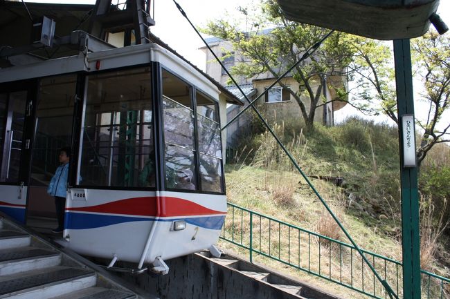 関西旅行記２００９年春②延暦寺・叡山ロープウエイ・叡山ケーブル乗車編