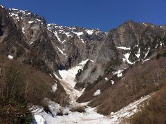 GW谷川岳 一ノ倉沢雪渓めぐりトレッキング