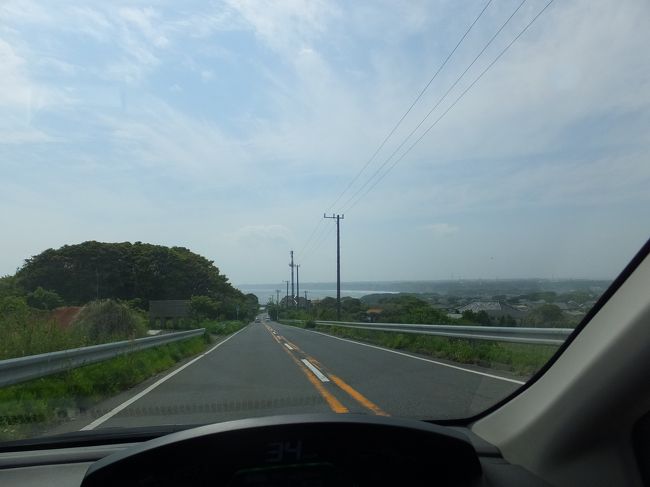 ５月１日、１４時を過ぎたので、銚子出発です。千葉まで２時間かかります。今度は迷わず帰れました。