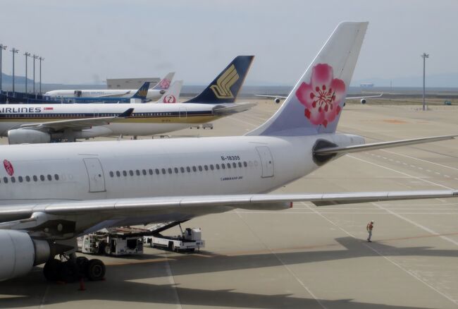 2014春、台湾旅行記9(1/33)：5月6日(1)：出発、セントレアから台湾桃園国際空港へ