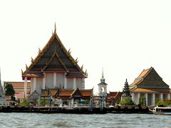 2014年第１回オフ会・バンコク＆アユタヤ周遊旅情03ボート上からのチャオプラヤー川沿岸の素晴らしい景観