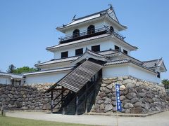 白石城を見て、スタンプラリーに