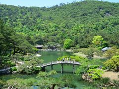 〈風景＊食＊宿〉を楽しむ春の旅（４）～“緑燃ゆ♪” 栗林公園内を和船で周遊＆高松散歩