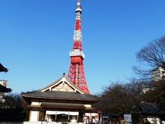 日本の旅　関東地方を歩く　東京都港区芝公園の増上寺（ぞうじょうじ）の大殿、品川プリンスホテル周辺