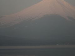 富士山と桜と見られなかったダイヤモンド富士を求めて?（山中湖・パール富士）