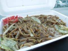 福島で温泉のはずがB級グルメ祭り　トミーフードのカレー焼きそばめっちゃおいしいの巻