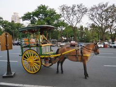 【フィリピン：マニラ】　馬車、カレッサに乗る♪