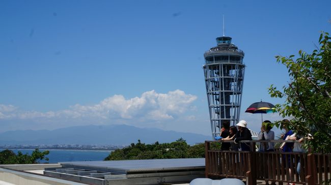 ６月13日金曜日に、【異常気象】　東京、明日も雨　９日連続の降雨は四半世紀ぶりの珍事という記事を発見！！　<br /><br />そして、翌14日土曜日は、朝から青空が広がっていました。<br /><br />じゃあ、江の島に美味しいものを食べに行こう。ってことで行ってきましたー♪