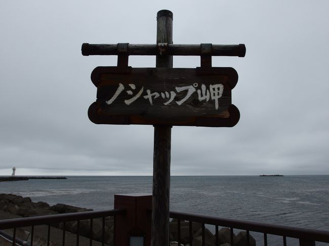 利尻島（りしりとう）とは、北海道北部、日本海上に浮かぶほぼ円形の島。<br />面積182.11km2。日本の島嶼部で18番目に広い面積を有している。<br /><br /><br />礼文島（れぶんとう）は、北海道の北部、稚内の西方60キロメートルの日本海上に位置する礼文郡礼文町に属する島。地名語源はアイヌ語のレプン・シリ（沖の島）。<br />礼文水道を挟んで利尻島の北西に位置する。0メートル地帯から200種類以上の高山植物が咲き乱れていることから別名花の浮島と呼ばれている。<br /><br />毎年春の頃になると北海道利尻、礼文のツアー広告が賑わしい。<br />高山植物が魅力的だし、美味しい海の産物。<br />それに利尻岳にも登ってみたい。<br />ツアーだと夫と二人、かなりの料金がかかるので、個人旅行しようと、３月にＡＮＡの旅割を予約した。<br />それと共に人気の宿も予約しておいた。<br /><br />気になるお天気は、５年ぶりとかいう、異常気象にはまってしまいましたが、傘は一度も開くことなく済んだのはラッキーでした。<br />旅の目的のもう一つ、レブンアツモリソウはまだ咲いていたでしょうか・・・・・