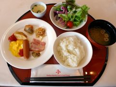 ３５．卒業旅行は大阪へ４泊　ホテル阪神　ワイン＆レストラン ネンのバイキングの朝食