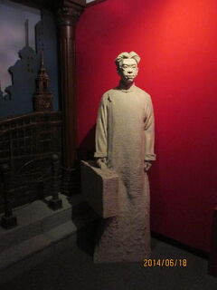 上海の多倫路・李白烈士故居・2014年